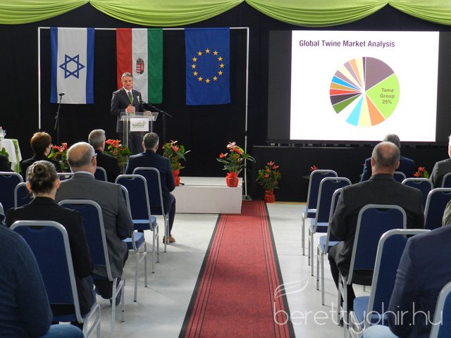 Tama raktárcsarnok átadó ünnepség 22